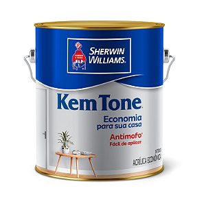 TINTA KEMTONE BRANCO NEVE 3,600L - SHERWIN-WILLIAMS