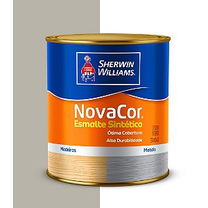 TINTA ESMALTE PLATINA 900ml NOVACOR ALTO BRILHO  - SHERWIN WILLIAMS