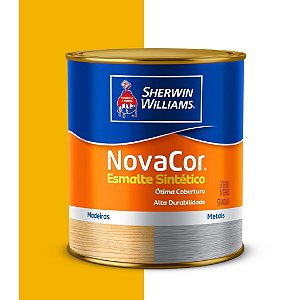 TINTA ESMALTE AMARELO 3,600ml NOVACOR ALTO BRILHO  - SHERWIN WILLIAMS