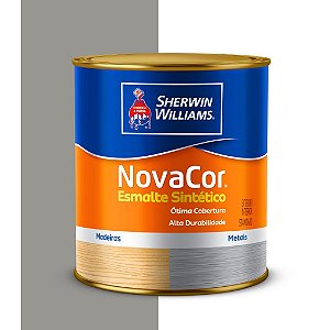 TINTA ESMALTE CINZA ESCURO 3,600ml NOVACOR ALTO BRILHO  - SHERWIN WILLIAMS