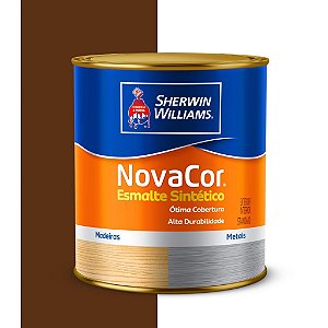 TINTA ESMALTE TABACO 3,600ml NOVACOR ALTO BRILHO  - SHERWIN WILLIAMS