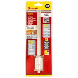 SERRA COPO DIAMANTADA 35mm COM HASTE 150mm - STARRETT