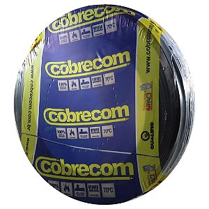 CABO FLEXÍVEL 1,5mm² 750V PRETO 100M - Cobrecom