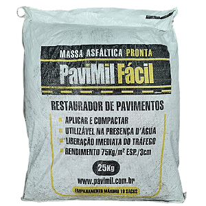 Asfalto a Frio 25 Kg -PaviMil