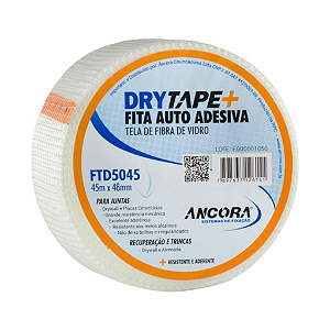 FITA TELADA FIBRA DE VIDRO 48mmX45m - ANCORA