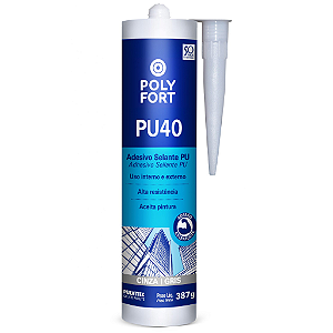 ADESIVO SELANTE PU40 CINZA 387g - PULVITEC