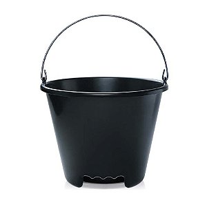 BALDE PVC PARA CONCRETO PRETO 12LT - NEOFLEX