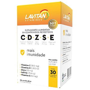 Suplemento Vitamínico Lavitan C.D.Z.S.E 30 Comprimidos Revestidos