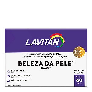 LAVITAN BELEZA E PELE C/60CPS
