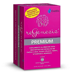 Suplemento ReGenesis Premium 120 Cápsulas Gelatinosas Moles
