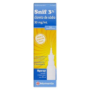 Snif 3% Spray Nasal Estéril 45ml