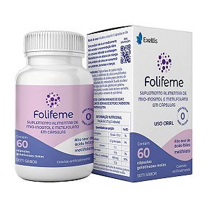 Suplemento Alimentar Folifeme 60 Cápsulas Gelatinosas Moles