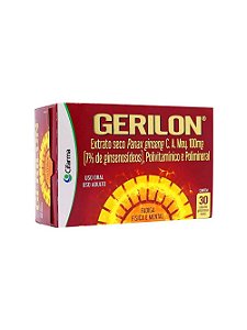 Polivitamínico Gerilon 100mg 30 Cápsulas Gelatinosas Moles