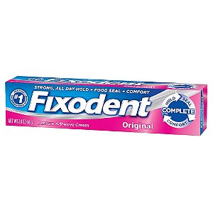 Creme Adesivo para Dentadura Fixodent Original 68g