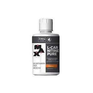 Suplemento Líquido L-Carnitine Pure Max Titanium Laranja 400ml
