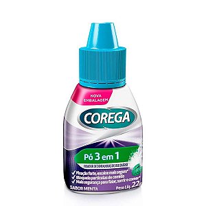 Pó Fixador De Dentadura Corega 22g