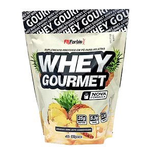 Whey Gourmet Abacaxi Com Leite Condensado Refil 907g