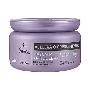 Máscara Capilar Eudora Siàge Acelera O Crescimento 250g