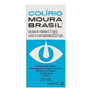 Colírio Moura Brasil Sanofi 20mL