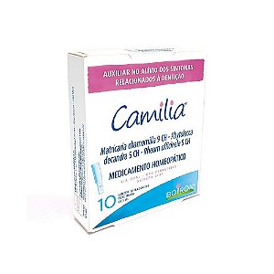 Camilia Com 10 Flaconetes De Dose Única De 1ml Cada