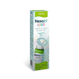 NasoJet Kids 0,9% Jato Contínuo Suave 100ml