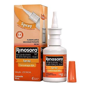 Rinosoro Solução Nasal Spray 50ml