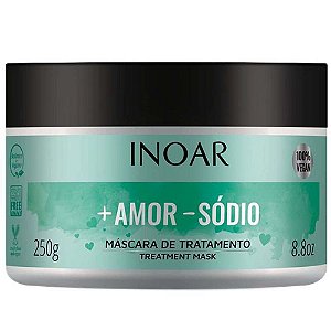 Máscara De Tratamento Inoar Mais Amor Menos Sódio 250ml