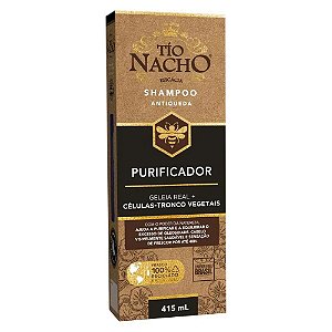Shampoo Antiqueda Tío Nacho Purificador 415ml