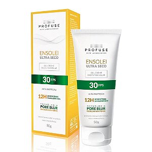 Protetor Solar Facial Profuse Ensolei Ultra Seco FPS30 50g