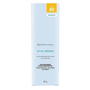 Protetor Solar Facial SkinCeuticals UV Oil Defense Sunscreen FPS80 40g