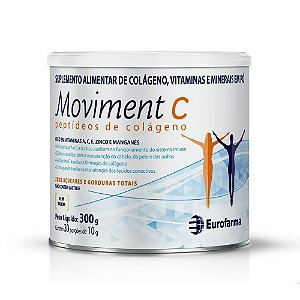 Suplemento Alimentar Em Pó Moviment C Sem Sabor Lata 300g