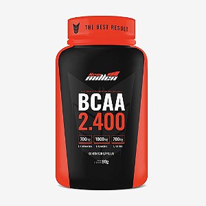 Suplemento Alimentar New Millen BCAA 2.400 120 Cápsulas