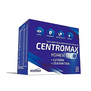 Suplemento Alimentar Ecofitus Centromax Homem 50+ 60 Cápsulas