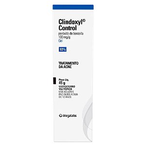 Clindoxyl Control 10% Gel Dermatológico Megalabs 45g