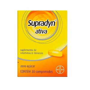 Suplemento De Vitaminas Supradyn Ativa 30 Comprimidos
