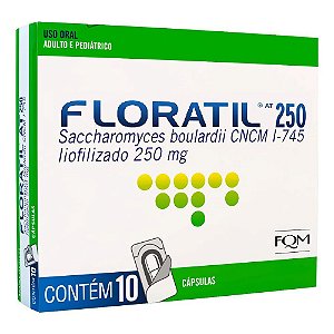 Suplemento Floratil 250mg 10 Cápsulas