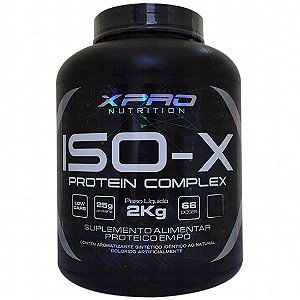 Suplemento Alimentar Iso-X Protein Complex XPro Nutrition Sabor Baunilha 2kg