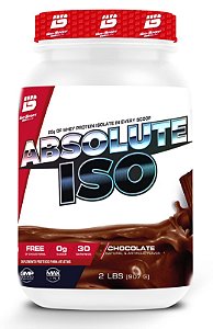 Suplemento Alimentar Em Pó Bio Sports Absolute Iso Sabor Chocolate Pote 907g
