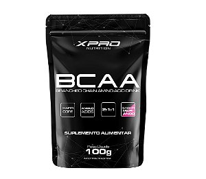 Suplemento Em Pó BCAA XPro Nutrition Sabor Morango Refil 100g