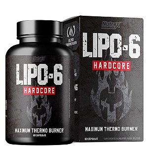Termogênico NutreX Lipo-6 Hardcore 60 Cápsulas