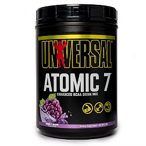 Suplemento Universal Nutrition Atomic 7 BCAA Uva Pote 262g
