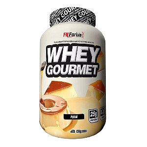 Suplemento Em Pó Whey Gourmet Pudim Pote 907g