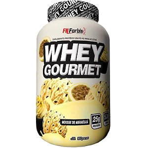 Suplemento Em Pó Whey Gourmet Mousse De Maracujá Pote 907g