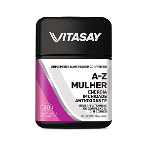 Suplemento Vitasay 50+ Mulher A-Z 30 Comprimidos Revestidos