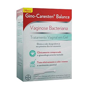 Gino-Canesten Balance Gel Com 7 Bisnagas De 5ml Cada