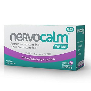 Nervocalm 250mg WP Lab 60 Comprimidos
