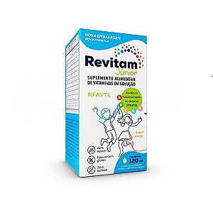 Suplemento Vitamínico Revitam Júnior Sabor Laranja 120ml