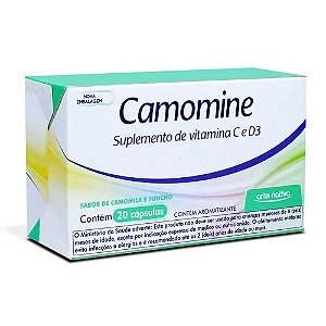 Suplemento Alimentar Camomine Mais Com 20 Cápsulas
