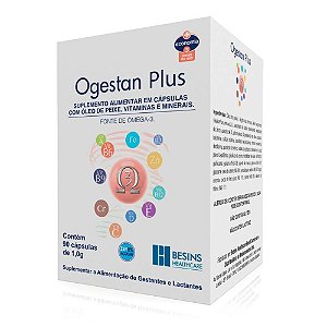 Suplemento Alimentar Ogestan Plus 90 Cápsulas