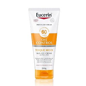Protetor Solar Eucerin Oil Control Toque Seco FPS60 200g